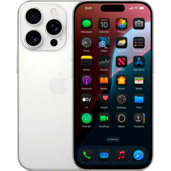 Apple iPhone 16 pro белый титан 1